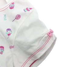 將圖片載入圖庫檢視器 mezzo piano メゾピアノ 半袖Tシャツ コットン ホワイト ガールズ 【中古】