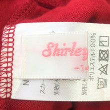 画像をギャラリービューアに読み込む, Shirley Temple シャーリーテンプル フリル スカート コットン レッド ガールズ 【中古】