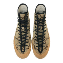 Load image into Gallery viewer, GUCCI グッチ ハイカット マキシGG 703034 スニーカー GGキャンバス ブラウン メンズ 【中古】