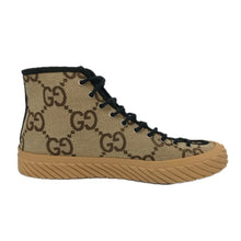 Load image into Gallery viewer, GUCCI グッチ ハイカット マキシGG 703034 スニーカー GGキャンバス ブラウン メンズ 【中古】