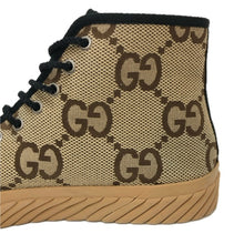 Load image into Gallery viewer, GUCCI グッチ ハイカット マキシGG 703034 スニーカー GGキャンバス ブラウン メンズ 【中古】