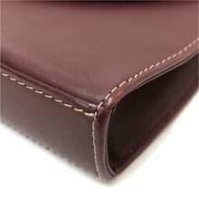 画像をギャラリービューアに読み込む, CARTIER カルティエ マストライン ショルダーバッグ レザー ボルドー レディース 【中古】