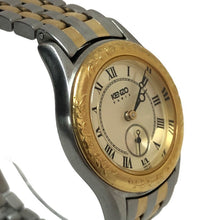 Load image into Gallery viewer, ケンゾー KENZO スモセコ コンビ QZ レディース 腕時計 クオーツ KN 7504【中古】