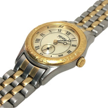Load image into Gallery viewer, ケンゾー KENZO スモセコ コンビ QZ レディース 腕時計 クオーツ KN 7504【中古】
