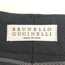 Load image into Gallery viewer, ブルネロクチネリ Brunello Cucinelli クロップドパンツ サイズI38 7号 S相当 チャコールグレー【中古】