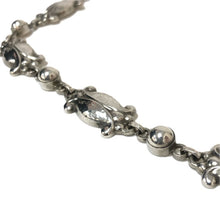 画像をギャラリービューアに読み込む, ジョージ ジェンセン Georg Gensen ムーンライトブロッサム ネックレス チョーカー #15 SV925 ヴィンテージ シルバー【中古】