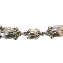 画像をギャラリービューアに読み込む, ジョージ ジェンセン Georg Gensen ムーンライトブロッサム ネックレス チョーカー #15 SV925 ヴィンテージ シルバー【中古】