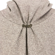 画像をギャラリービューアに読み込む, Brunello Cucinelli ブルネロクチネリ ビジュー付き 半袖 ハイネック カットソー コットン ベージュ レディース 【中古】