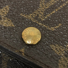 画像をギャラリービューアに読み込む, LOUIS VUITTON ルイ・ヴィトン L字ファスナー ポルトモネ ビエトレゾール 二つ折り財布 モノグラムキャンバス ブラウン レディース 【中古】