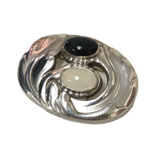 画像をギャラリービューアに読み込む, ジョージジェンセン Georg Gensen ブローチ #7 ムーンライトブロッサム SV925 シルバー【中古】