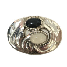 画像をギャラリービューアに読み込む, ジョージジェンセン Georg Gensen ブローチ #7 ムーンライトブロッサム SV925 シルバー【中古】