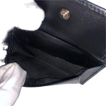 画像をギャラリービューアに読み込む, GUCCI グッチ グッチシマ ニューウェブ コンパクトウォレット 408826 二つ折り財布 レザー ブラック メンズ 【中古】