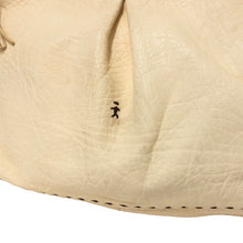 画像をギャラリービューアに読み込む, HENRY BEGUELIN エンリーベグリン オミノ刺繍 タッセル ショルダーバッグ レザー アイボリー レディース 【中古】