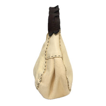 画像をギャラリービューアに読み込む, HENRY BEGUELIN エンリーベグリン オミノ刺繍 タッセル ショルダーバッグ レザー アイボリー レディース 【中古】
