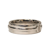 画像をギャラリービューアに読み込む, TIFFANY&Co. ティファニー Tワイドリング リング・指輪 K18ホワイトゴールド ユニセックス 【中古】