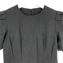 Load image into Gallery viewer, Birthday bash バースデーバッシュ ワンピース ロング パフスリーブ 半袖 コットン ブラック レディース 【中古】