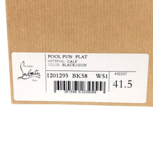 画像をギャラリービューアに読み込む, Christian Louboutin クリスチャンルブタン Pool Fun flat spike sandals 1201293 スパイクサンダル カーフ ブラック メンズ 【中古】