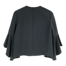 이미지를 갤러리 뷰어에 로드 , Yokochan ヨーコチャン YCB 519 117 フレアスリーブ ブラウス サイズ38 M相当 ブラック レディース 【中古】
