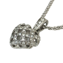 画像をギャラリービューアに読み込む, SWAROVSKI スワロフスキー ネックレス ハートモチーフ アクセサリー シルバー レディース 【中古】