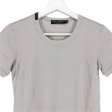 画像をギャラリービューアに読み込む, DOLCE&GABBANA ドルチェアンドガッバーナ 半袖Tシャツ コットン グレージュ系【中古】 レディース