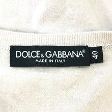 画像をギャラリービューアに読み込む, DOLCE&GABBANA ドルチェアンドガッバーナ 半袖Tシャツ コットン グレージュ系【中古】 レディース