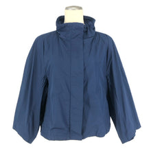 画像をギャラリービューアに読み込む, JIL SANDER ジルサンダー ナイロンジャケット ネイビー【中古】 レディース