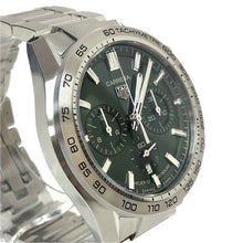 Load image into Gallery viewer, タグホイヤー TAG Heuer カレラ キャリバー ホイヤー02 スポーツクロノグラフ 44mm グリーン メンズ 腕時計 自動巻き CBN2A10 BA06【中古】