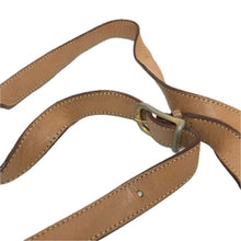 Load image into Gallery viewer, CELINE セリーヌ ショルダーバッグ マカダム 斜め掛け M14 PVC/レザー ブラウン レディース 【中古】