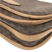 Load image into Gallery viewer, CELINE セリーヌ ショルダーバッグ マカダム 斜め掛け M14 PVC/レザー ブラウン レディース 【中古】