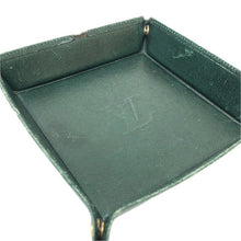 画像をギャラリービューアに読み込む, LOUIS VUITTON ルイ・ヴィトン タイガ ヴィドポッシュ アクセサリートレイ 小物入れ インテリア グリーン ユニセックス 【中古】