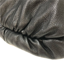 画像をギャラリービューアに読み込む, GUCCI グッチ バンブー 232930 ワンショルダーバッグ ホーボー タッセル レザー ブラック レディース 【中古】