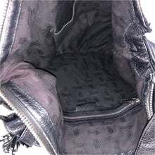 画像をギャラリービューアに読み込む, GUCCI グッチ バンブー 232930 ワンショルダーバッグ ホーボー タッセル レザー ブラック レディース 【中古】