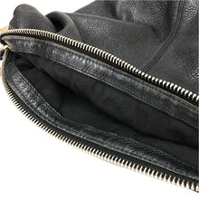 画像をギャラリービューアに読み込む, GUCCI グッチ バンブー 232930 ワンショルダーバッグ ホーボー タッセル レザー ブラック レディース 【中古】