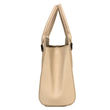 將圖片載入圖庫檢視器 BURBERRY バーバリー トートバッグ ロゴプレート ノバチェック ハンドバッグ レザー ベージュ【中古】レディース