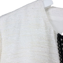 画像をギャラリービューアに読み込む, Leilian レリアン セットアップ ノーカラージャケット スカート 9号 オケージョン セレモニー 結婚式 モノトーン レディース 【中古】