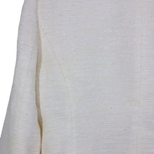 画像をギャラリービューアに読み込む, Leilian レリアン セットアップ ノーカラージャケット スカート 9号 オケージョン セレモニー 結婚式 モノトーン レディース 【中古】