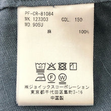 將圖片載入圖庫檢視器 Paul Smith ポール・スミス 半袖シャツ オープンカラー リネンシャツ 麻 Lサイズ ダスティブルー メンズ 【中古】