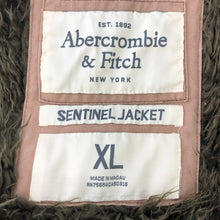 画像をギャラリービューアに読み込む, Abercrombie & Fitch アバクロンビー&フィッチ センチネルジャケット Sentinel Jacket 裏ボア XLサイズ コットン ライトブラウン メンズ 【中古】