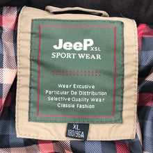 画像をギャラリービューアに読み込む, Jeep sports wear ジープ ダウンジャケット カーキ メンズ 【中古】