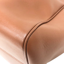 画像をギャラリービューアに読み込む, CELINE セリーヌ カバ ドローストリング キュイル トリオンフ トートバッグ カーフ ブラウン【中古】 レディース