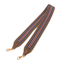 Load image into Gallery viewer, HERMES エルメス バンドリエール サングル カヴァル 50mm ショルダーストラップ キャンバス マルチカラー C刻印 ユニセックス 【中古】