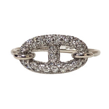 画像をギャラリービューアに読み込む, HERMES エルメス ロンド ダイヤモンド リング 指輪 6号相当 750WG 磨き済み ジュエリー アクセサリー レディース 【中古】