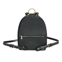 画像をギャラリービューアに読み込む, LOUIS VUITTON ルイ・ヴィトン マビヨン リュック・デイパック エピレザー ブラック【中古】 レディース