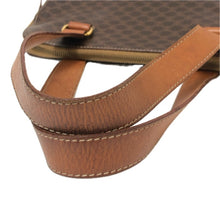 画像をギャラリービューアに読み込む, CELINE セリーヌ ハンドバッグ PVC/レザー ブラウン マカダム柄 レディース 【中古】