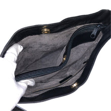 画像をギャラリービューアに読み込む, BALLY バリー ショルダーバッグ レザー ブラック【中古】 レディース