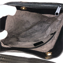 画像をギャラリービューアに読み込む, BALLY バリー ショルダーバッグ レザー ブラック【中古】 レディース