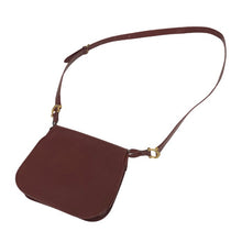 画像をギャラリービューアに読み込む, CARTIER カルティエ ポシェット ミニ ショルダーバッグ レザー ボルドー レディース 【中古】