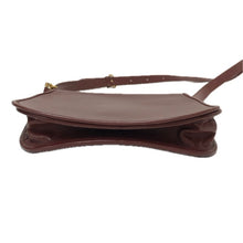 画像をギャラリービューアに読み込む, CARTIER カルティエ ポシェット ミニ ショルダーバッグ レザー ボルドー レディース 【中古】