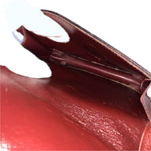 画像をギャラリービューアに読み込む, CARTIER カルティエ ポシェット ミニ ショルダーバッグ レザー ボルドー レディース 【中古】