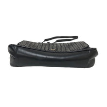 画像をギャラリービューアに読み込む, BALLY バリー 編み込み ショルダーバッグ レザー ブラック レディース 【中古】